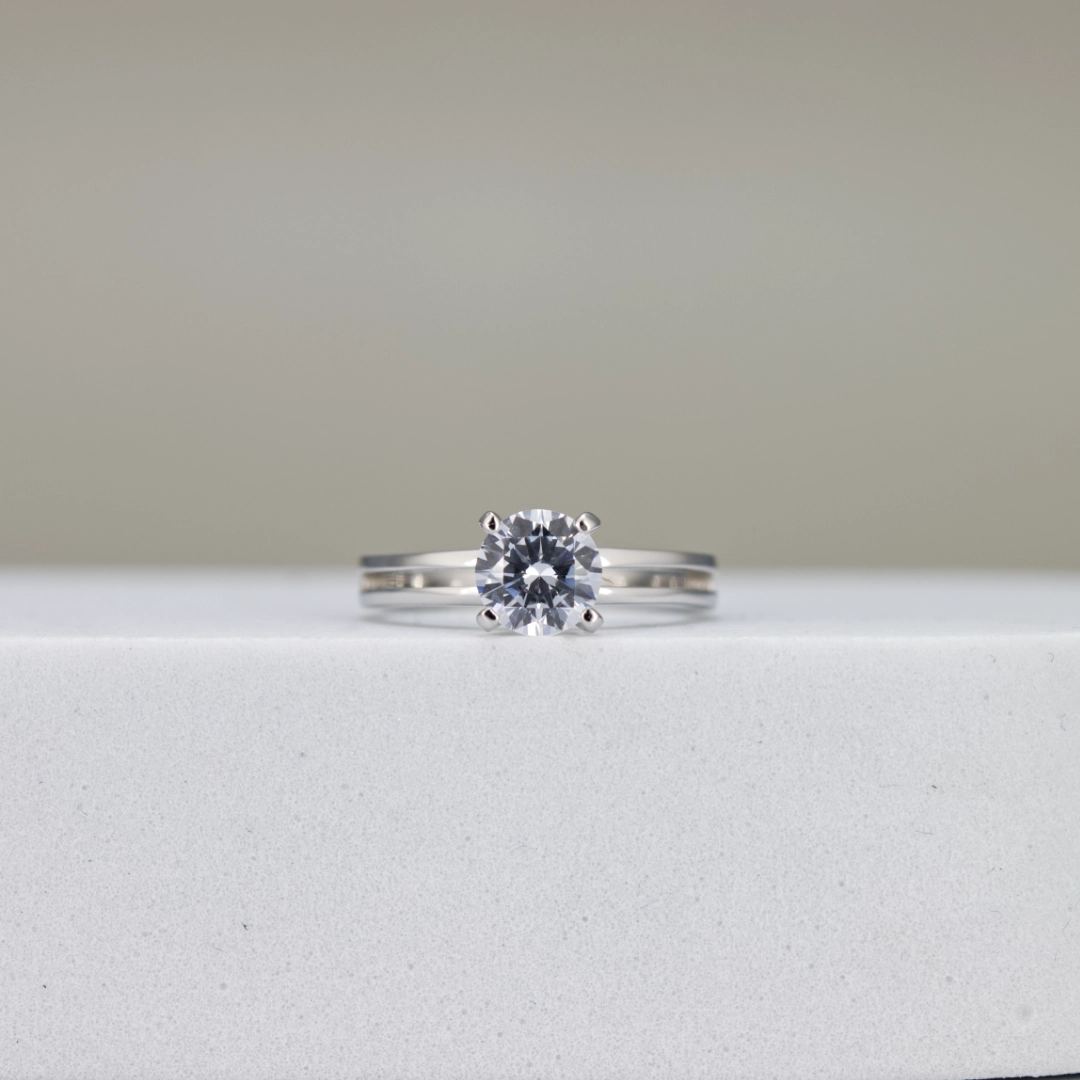 Classic Round-Cut Solitaire Ring