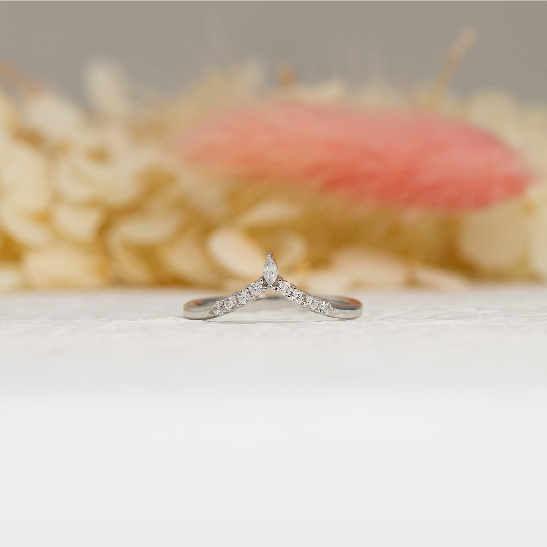 Silver Stackable Band Ring